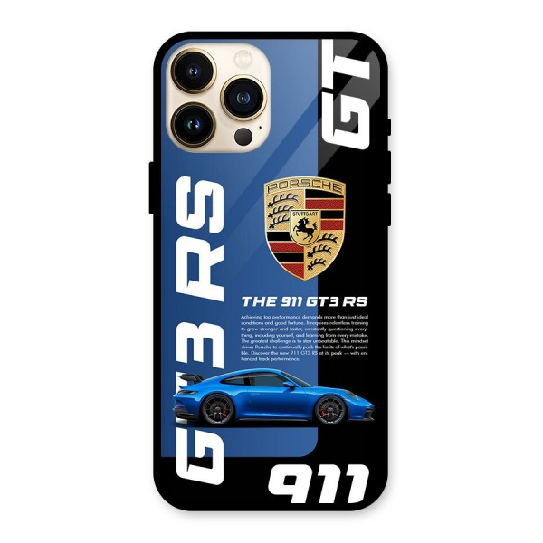 Hyper Car Glass Back Case for iPhone 13 Pro Max