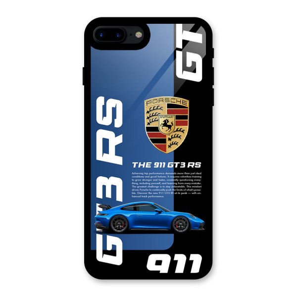 Hyper Car Glass Back Case for iPhone 7 Plus