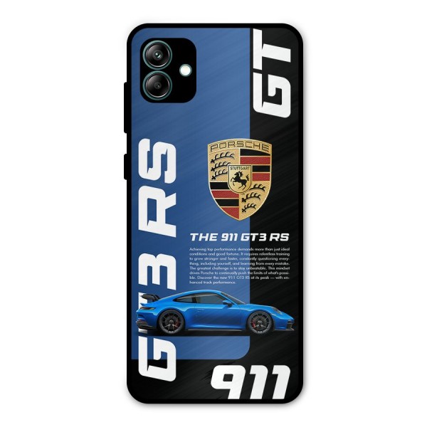 Hyper Car Metal Back Case for Galaxy A04