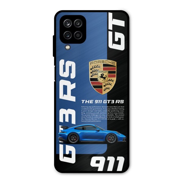 Hyper Car Metal Back Case for Galaxy A12