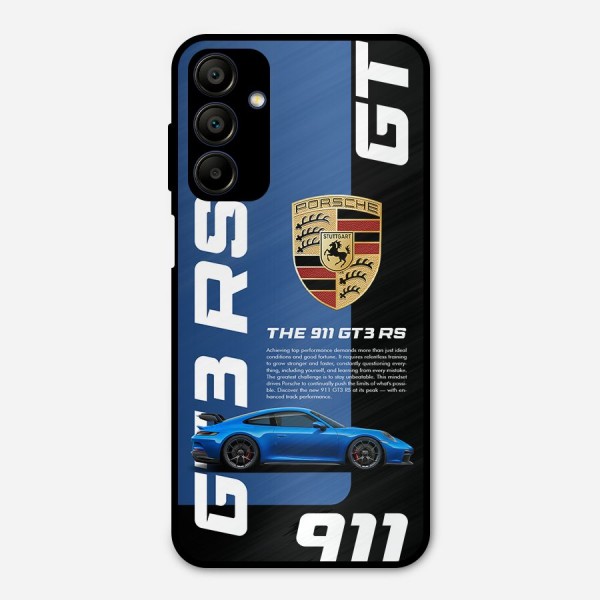 Hyper Car Metal Back Case for Galaxy A15 5G