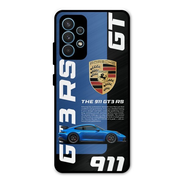 Hyper Car Metal Back Case for Galaxy A32