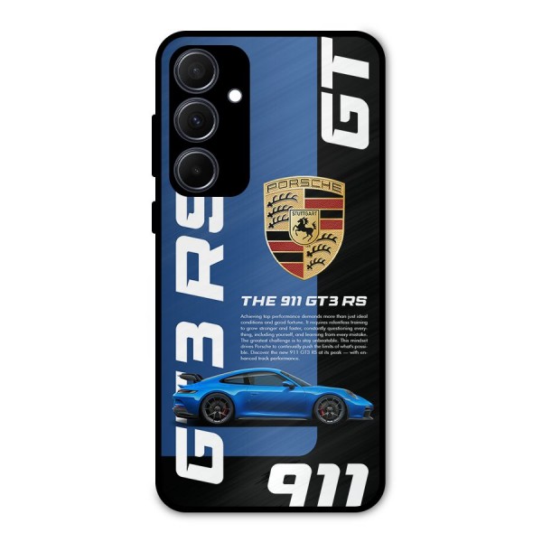 Hyper Car Metal Back Case for Galaxy A35