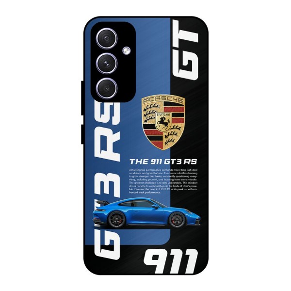 Hyper Car Metal Back Case for Galaxy A54