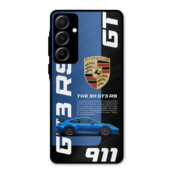 Hyper Car Metal Back Case for Galaxy A55