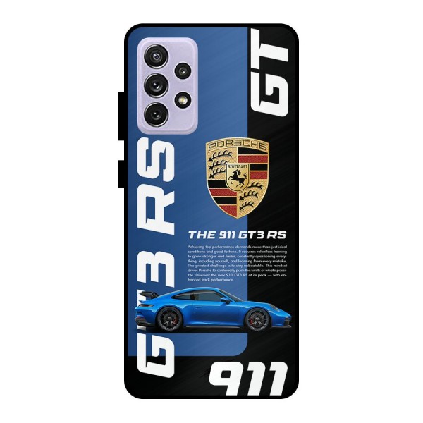 Hyper Car Metal Back Case for Galaxy A72