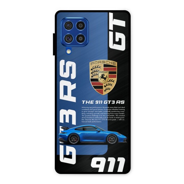 Hyper Car Metal Back Case for Galaxy F62