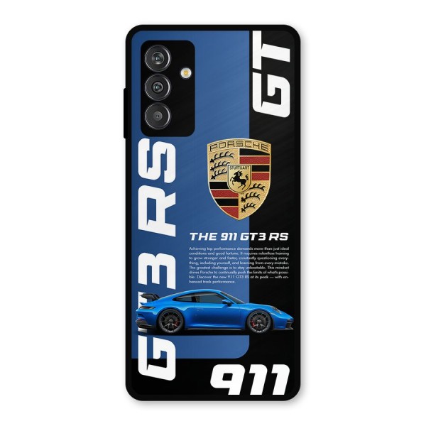 Hyper Car Metal Back Case for Galaxy M13