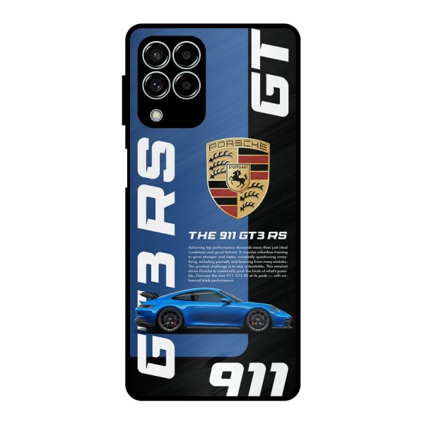 Hyper Car Metal Back Case for Galaxy M33