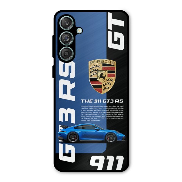 Hyper Car Metal Back Case for Galaxy M55 5G