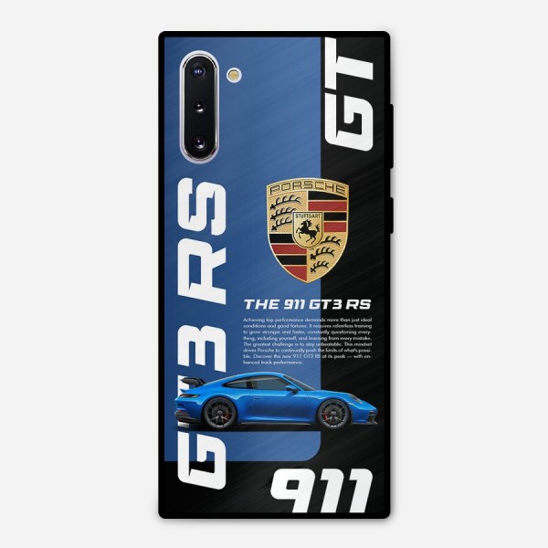 Hyper Car Metal Back Case for Galaxy Note 10