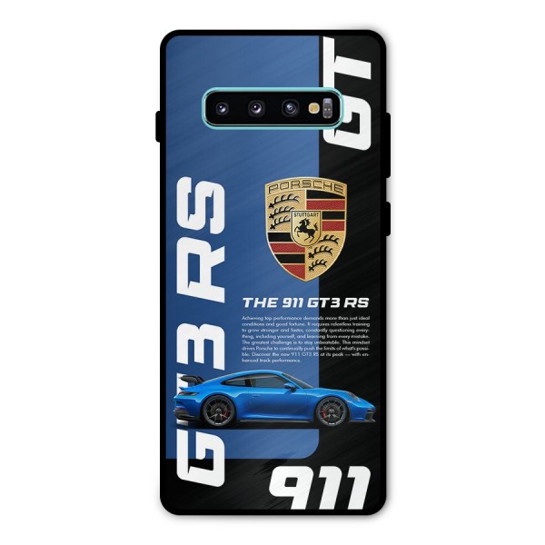 Hyper Car Metal Back Case for Galaxy S10 Plus