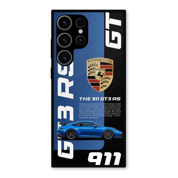 Hyper Car Metal Back Case for Galaxy S23 Ultra