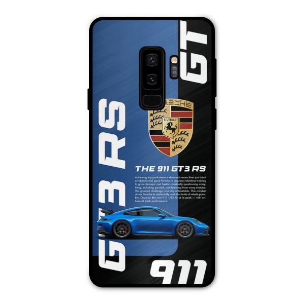 Hyper Car Metal Back Case for Galaxy S9 Plus