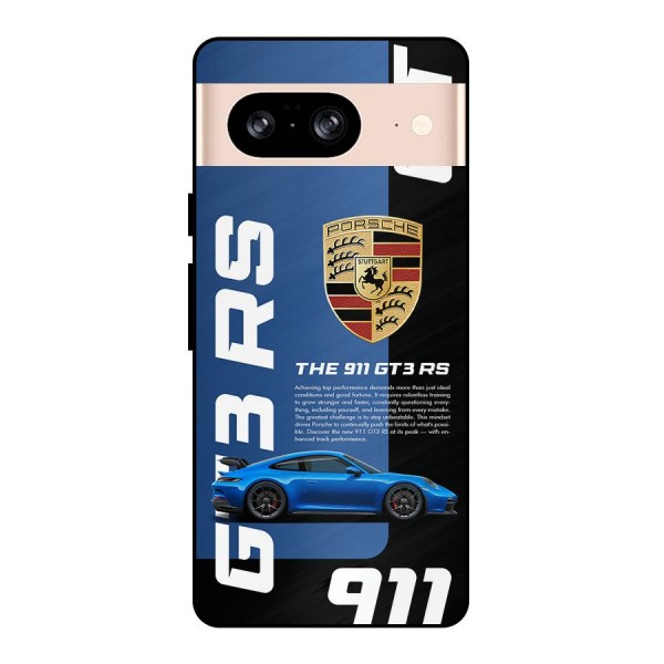 Hyper Car Metal Back Case for Google Pixel 8