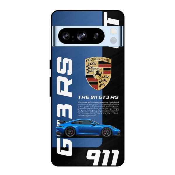 Hyper Car Metal Back Case for Google Pixel 8 Pro