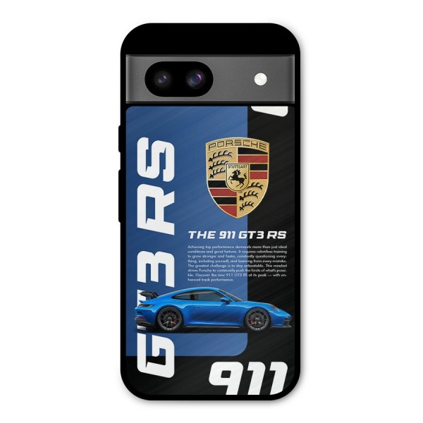 Hyper Car Metal Back Case for Google Pixel 8a