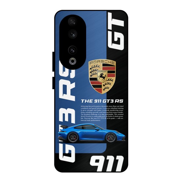 Hyper Car Metal Back Case for Honor 90