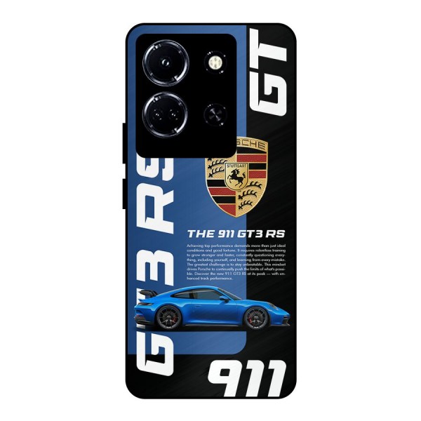 Hyper Car Metal Back Case for Infinix Note 30 5G