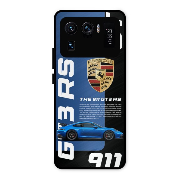 Hyper Car Metal Back Case for Mi 11 Ultra