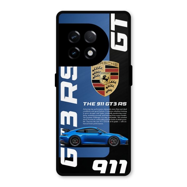 Hyper Car Metal Back Case for OnePlus 11R