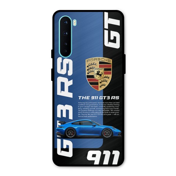 Hyper Car Metal Back Case for OnePlus Nord