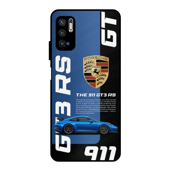 Hyper Car Metal Back Case for Poco M3 Pro 5G