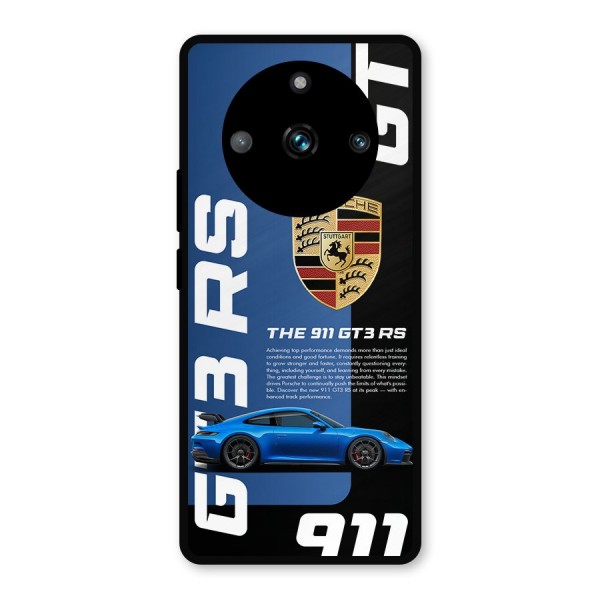 Hyper Car Metal Back Case for Realme 11 Pro