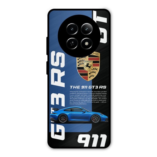 Hyper Car Metal Back Case for Realme 12 5G