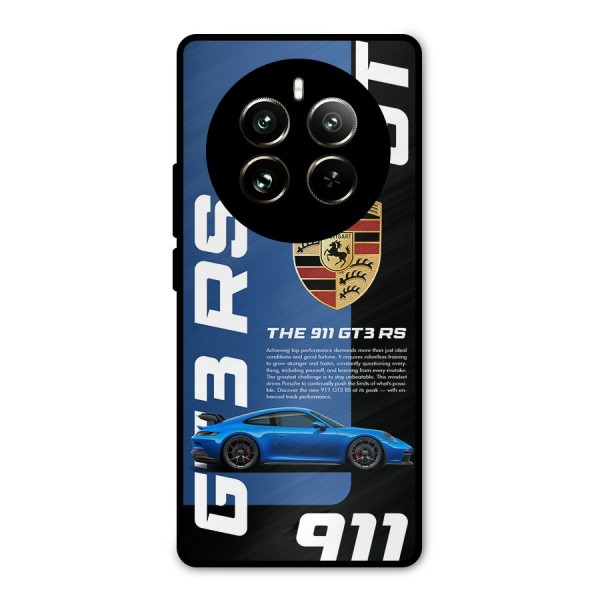 Hyper Car Metal Back Case for Realme 12 Pro