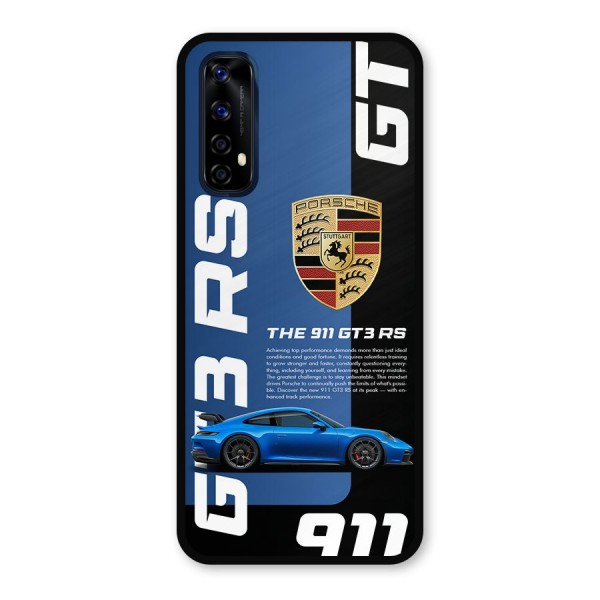 Hyper Car Metal Back Case for Realme 7