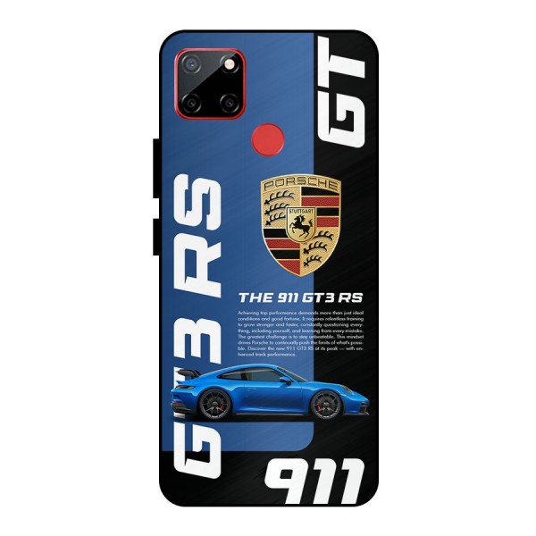 Hyper Car Metal Back Case for Realme C12