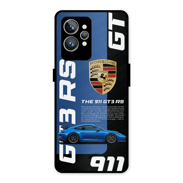 Hyper Car Metal Back Case for Realme GT2 Pro