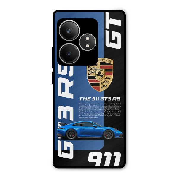 Hyper Car Metal Back Case for Realme GT 6T