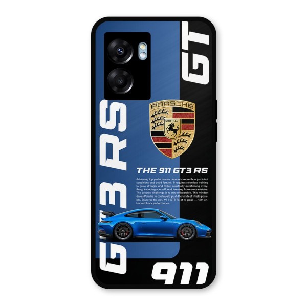 Hyper Car Metal Back Case for Realme Narzo 50 5G