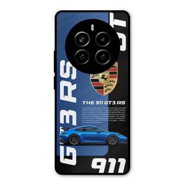 Hyper Car Metal Back Case for Realme P1 Pro