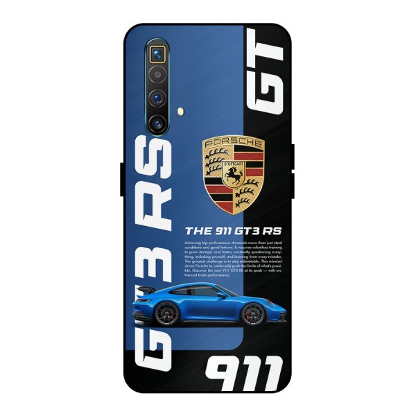 Hyper Car Metal Back Case for Realme X3 SuperZoom