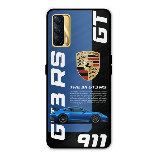 Hyper Car Metal Back Case for Realme X7