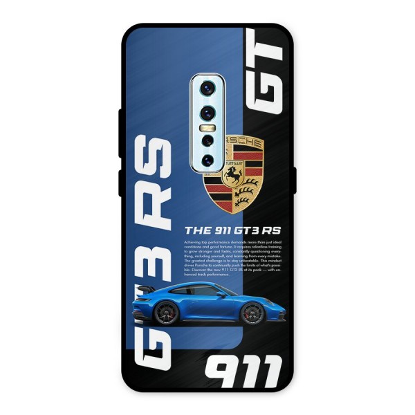 Hyper Car Metal Back Case for Vivo V17 Pro