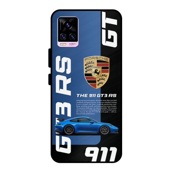 Hyper Car Metal Back Case for Vivo V20 Pro