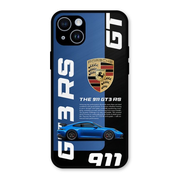 Hyper Car Metal Back Case for iPhone 14