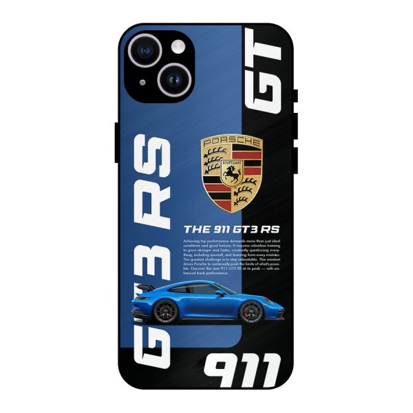 Hyper Car Metal Back Case for iPhone 14 Plus