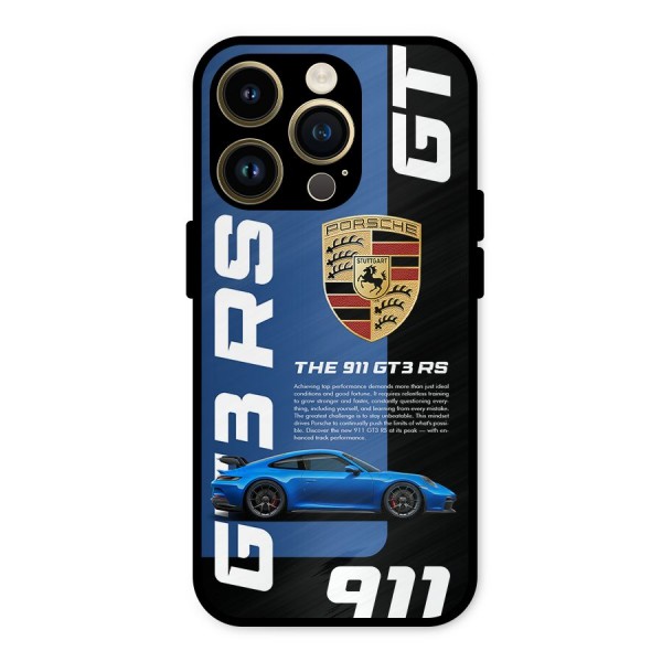 Hyper Car Metal Back Case for iPhone 14 Pro