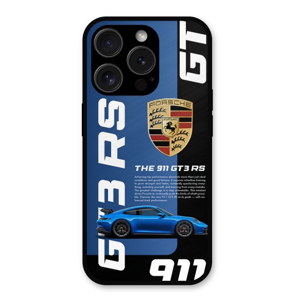 Hyper Car Metal Back Case for iPhone 15 Pro