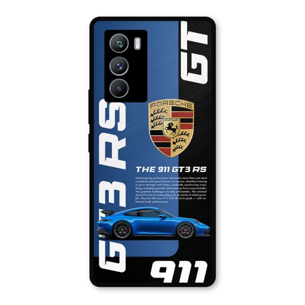 Hyper Car Metal Back Case for iQOO 9 SE