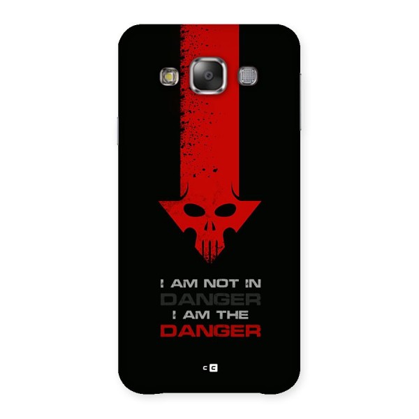 I Am Danger Back Case for Galaxy E7