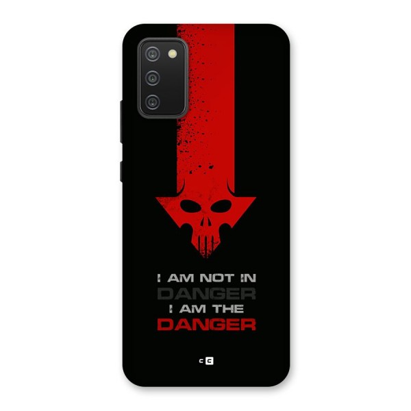 I Am Danger Back Case for Galaxy F02s