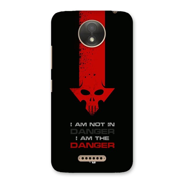 I Am Danger Back Case for Moto C Plus