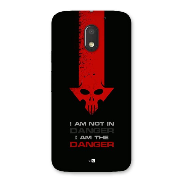 I Am Danger Back Case for Moto E3 Power