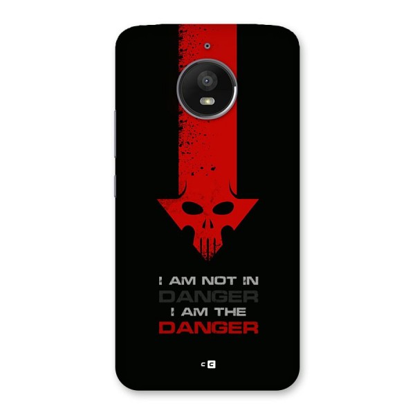 I Am Danger Back Case for Moto E4 Plus